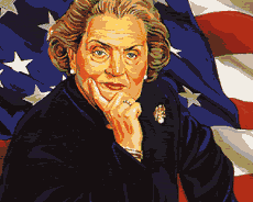 Madeleine Albright, Sunrise, IceCream, Tiger Woods